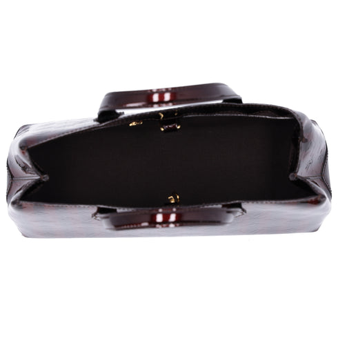 Louis Vuitton Vernis Rayures Wilshire PM Amarante Stripe Patent Leather